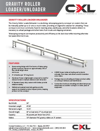 CXL_GravityLoaderUnloader_200512_DS_REV2